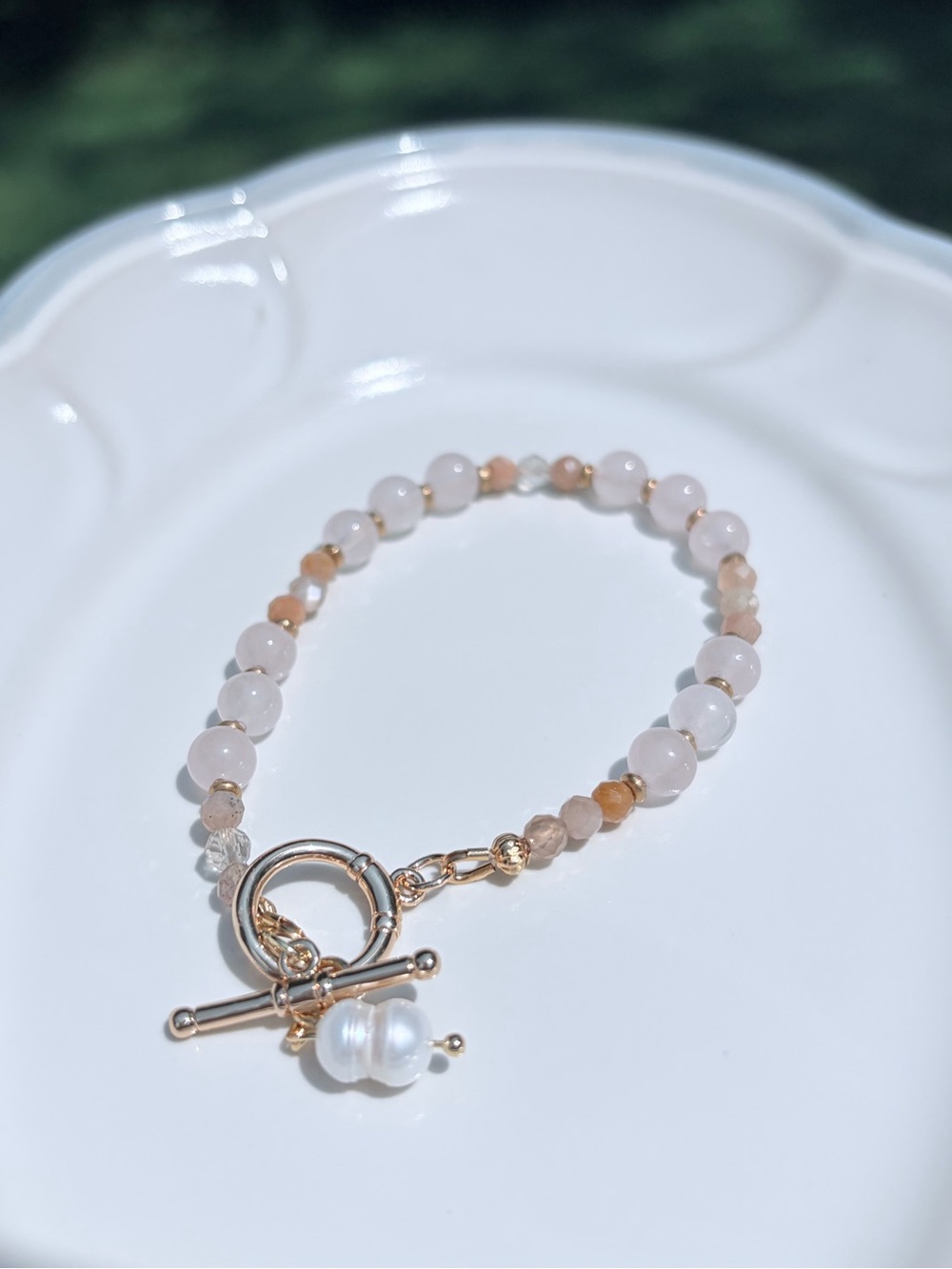 B2 Handmade Beaded Bracelet | Boho Stackable Artisan Jewelry